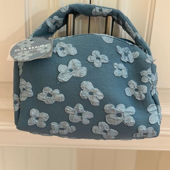 Denim Blue Floral Bag - Picture 2 of 3